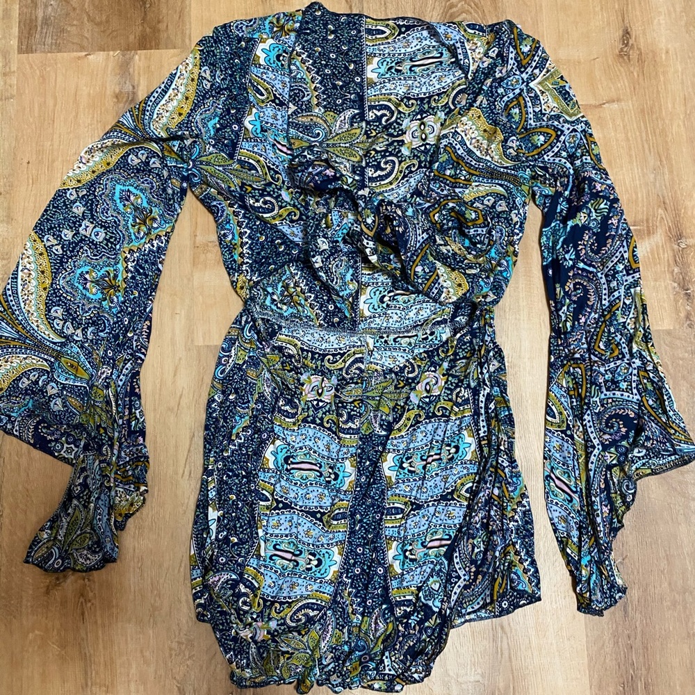Long sleeve romper